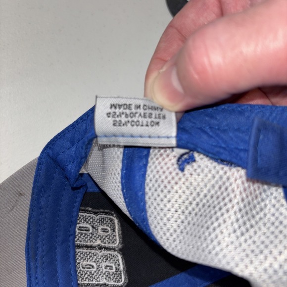 Dale Earnhardt Jr. Blue #88 Valvoline NASCAR Mesh Trucker Hat Adjustable Back - Picture 8 of 8